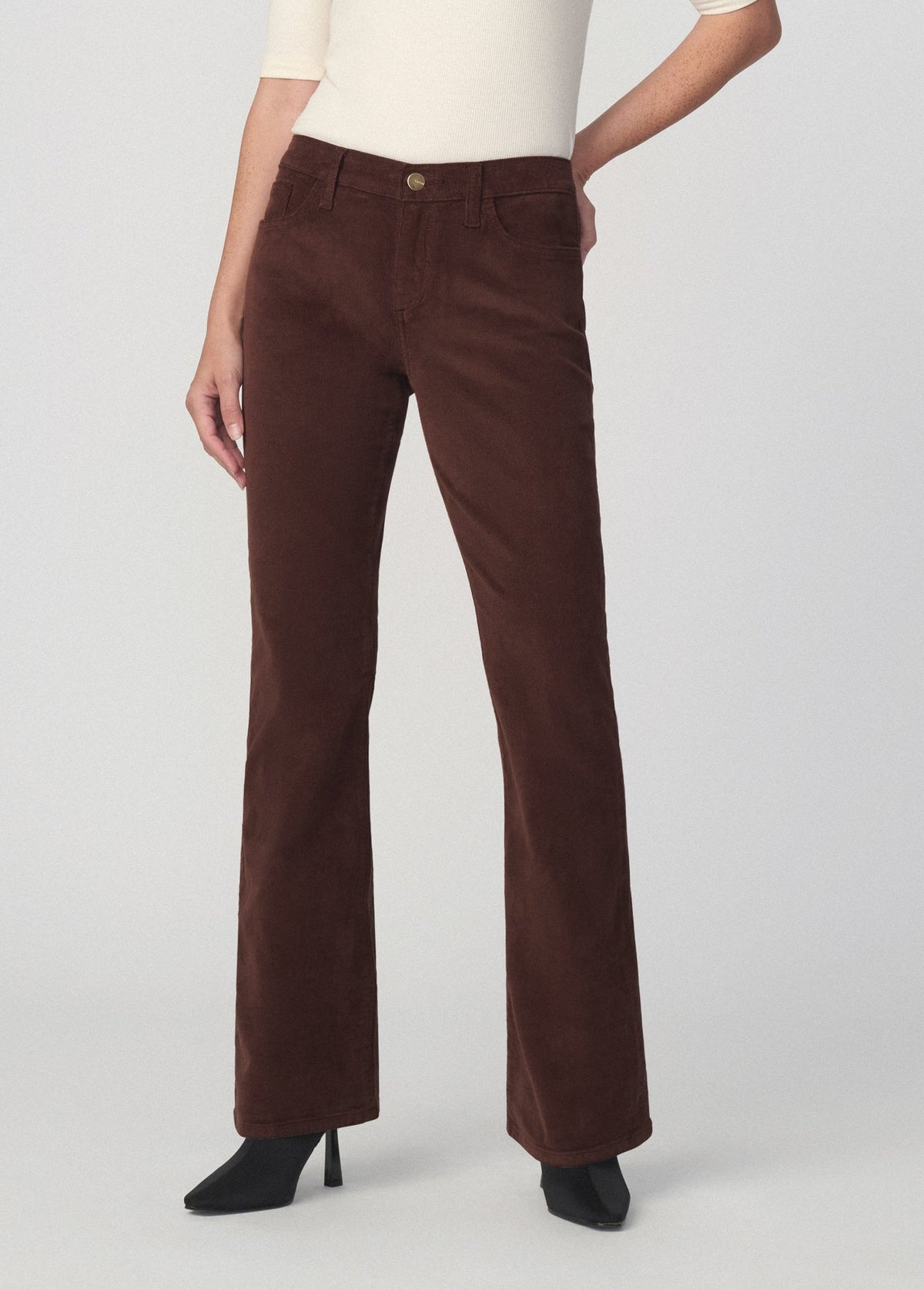 Joe's Jeans Women THE CORDUROY PROVOCATEUR Chocolate