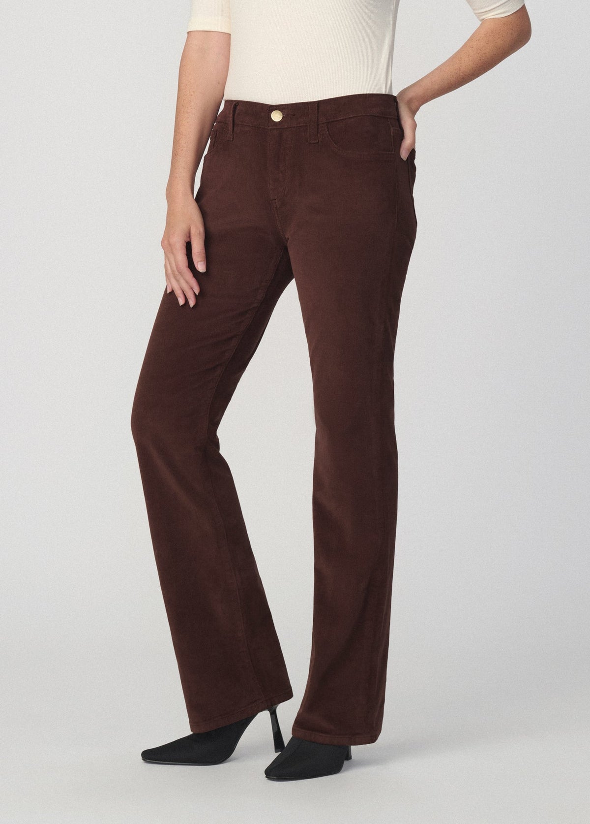 Joe's Jeans Women THE CORDUROY PROVOCATEUR Chocolate