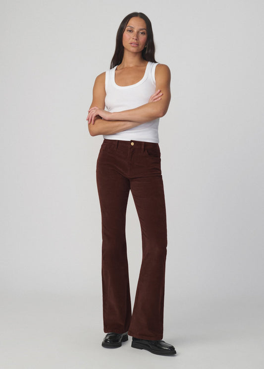 Joe's Jeans Women THE CORDUROY INEZ Chocolate