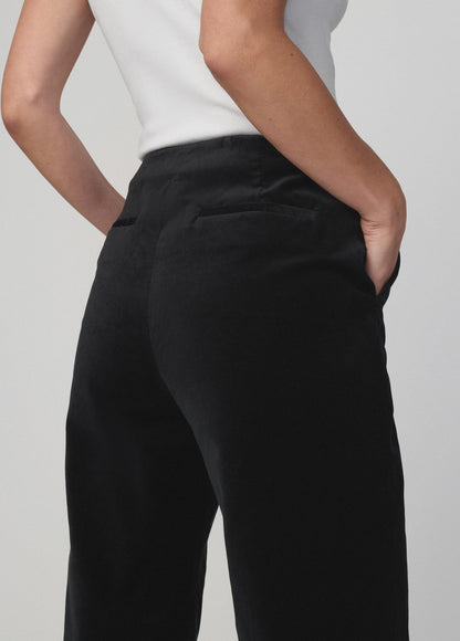 Joe's Jeans Women THE VELVETEEN SLIM CLEAN PANT Black