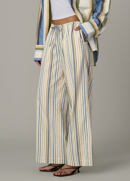 Joe's Jeans Women|Sale THE BRYNN PANT Azure Multi Stripe