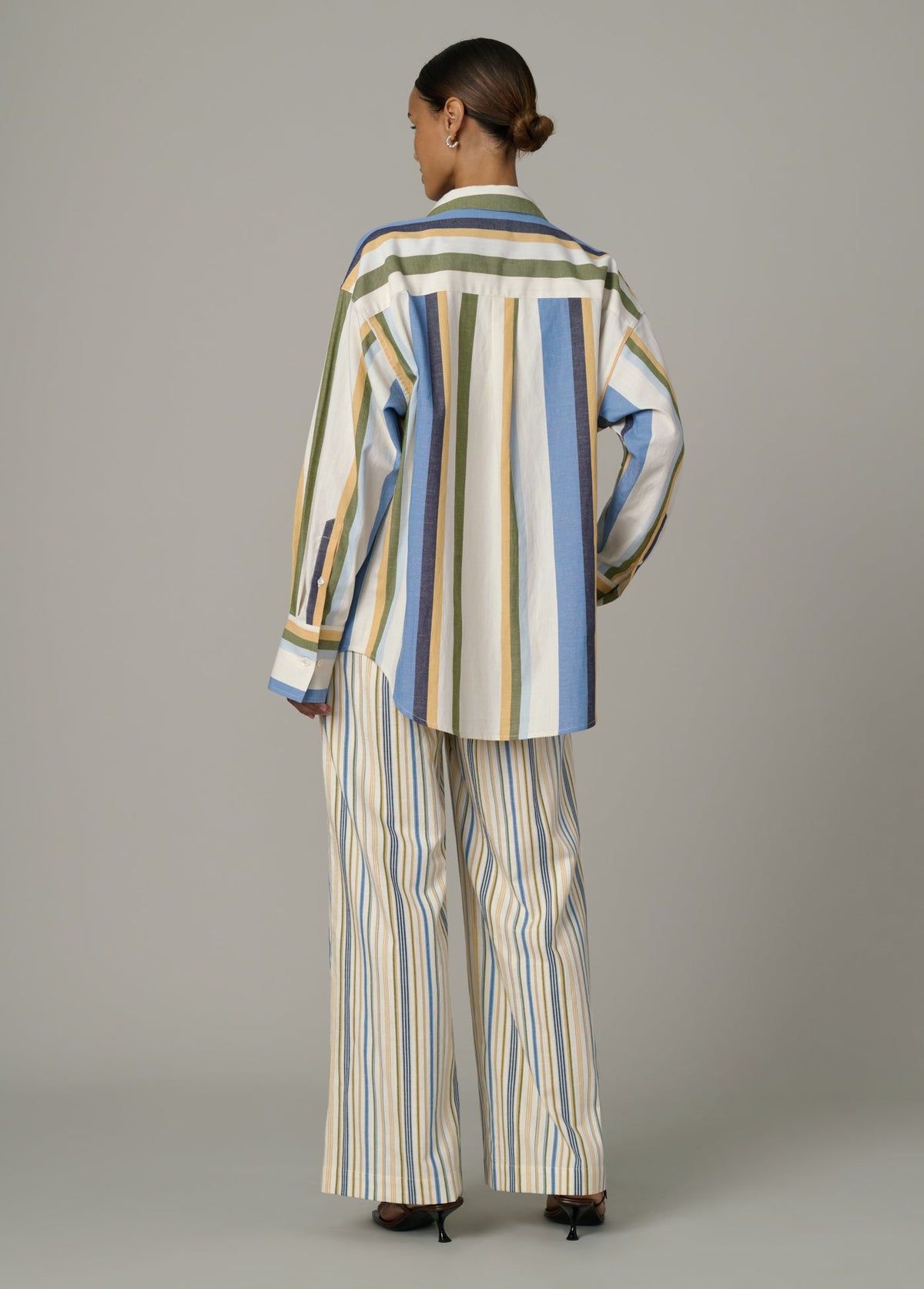 Joe's Jeans Women|Sale THE BRYNN PANT Azure Multi Stripe