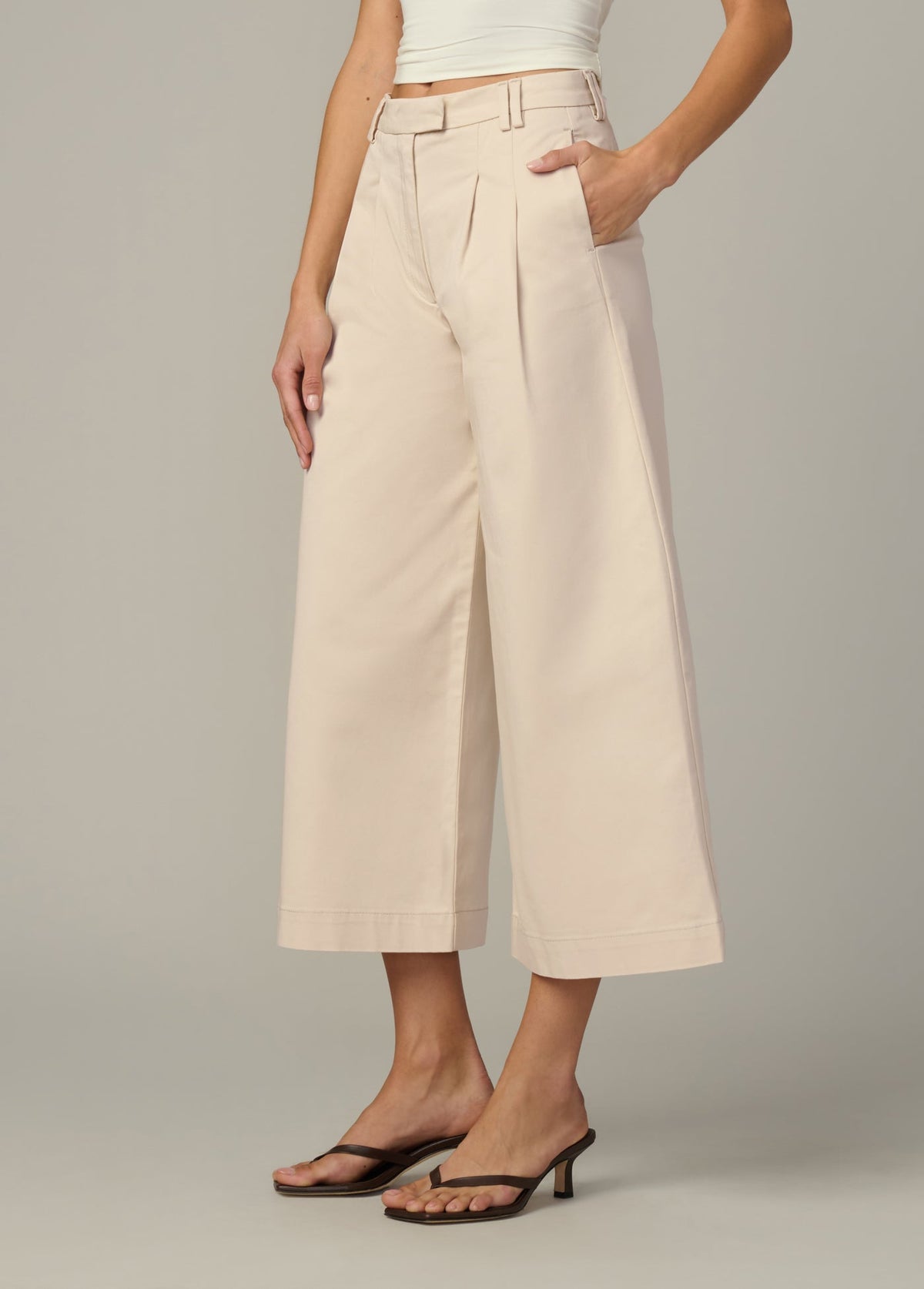 Joe's Jeans Women|Sale THE PLEATED CULOTTE Stone
