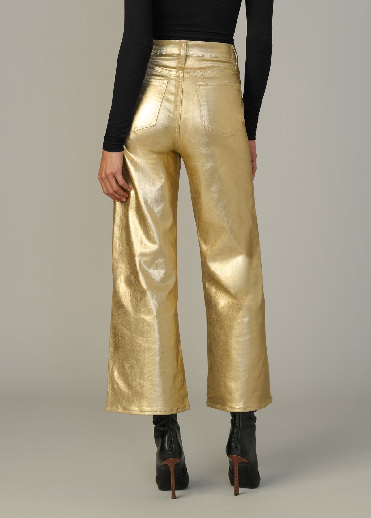 Joe's Jeans Women|Sale THE MIA COATED Gold Foil