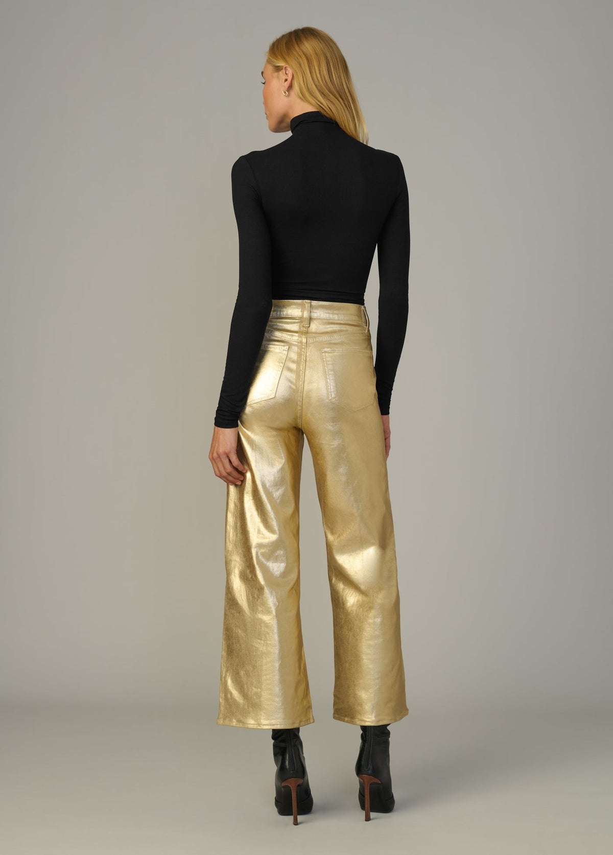Joe's Jeans Women|Sale THE MIA COATED Gold Foil