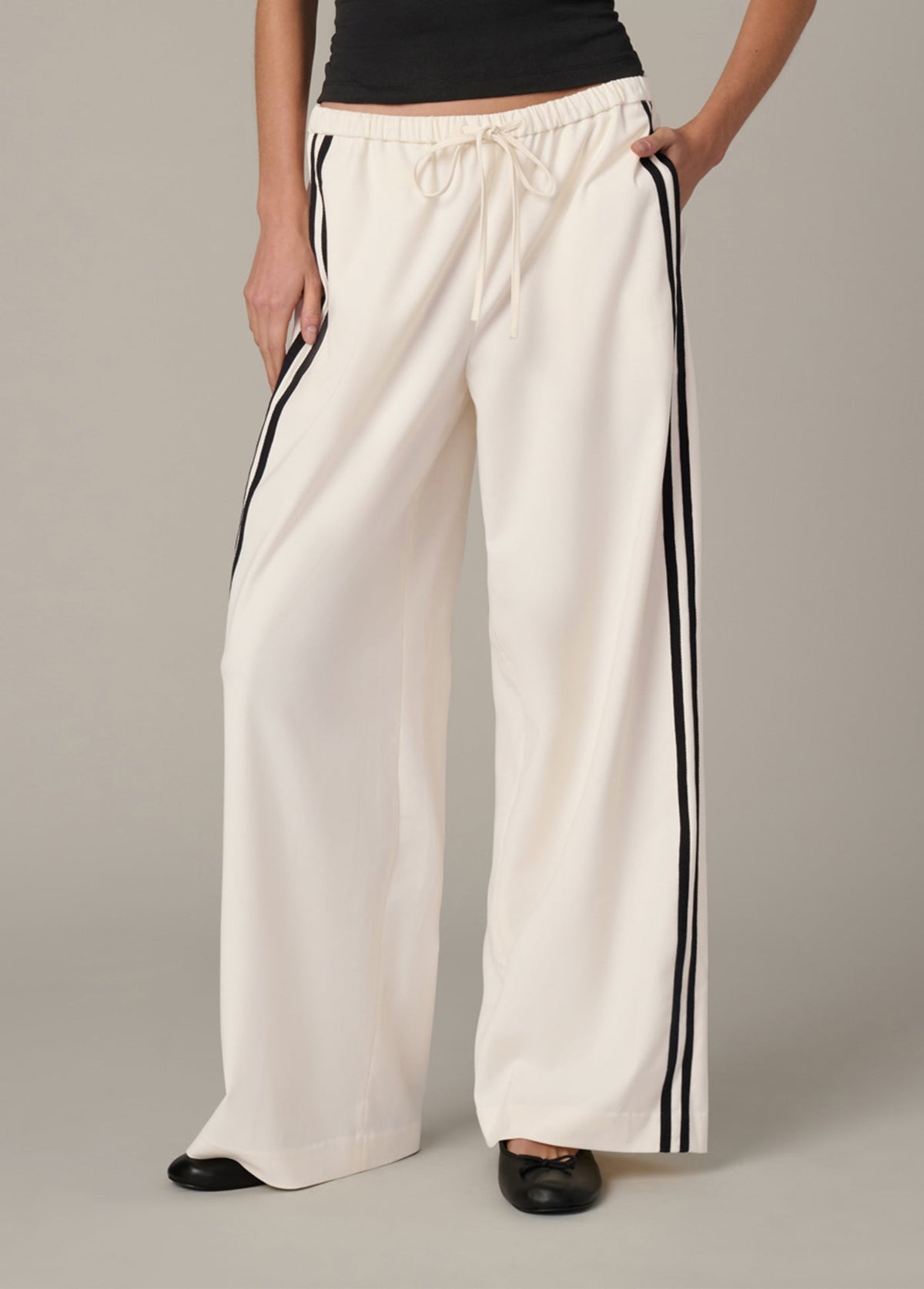 Joe's Jeans Women|Sale THE TINA TRACK PANT Ecru