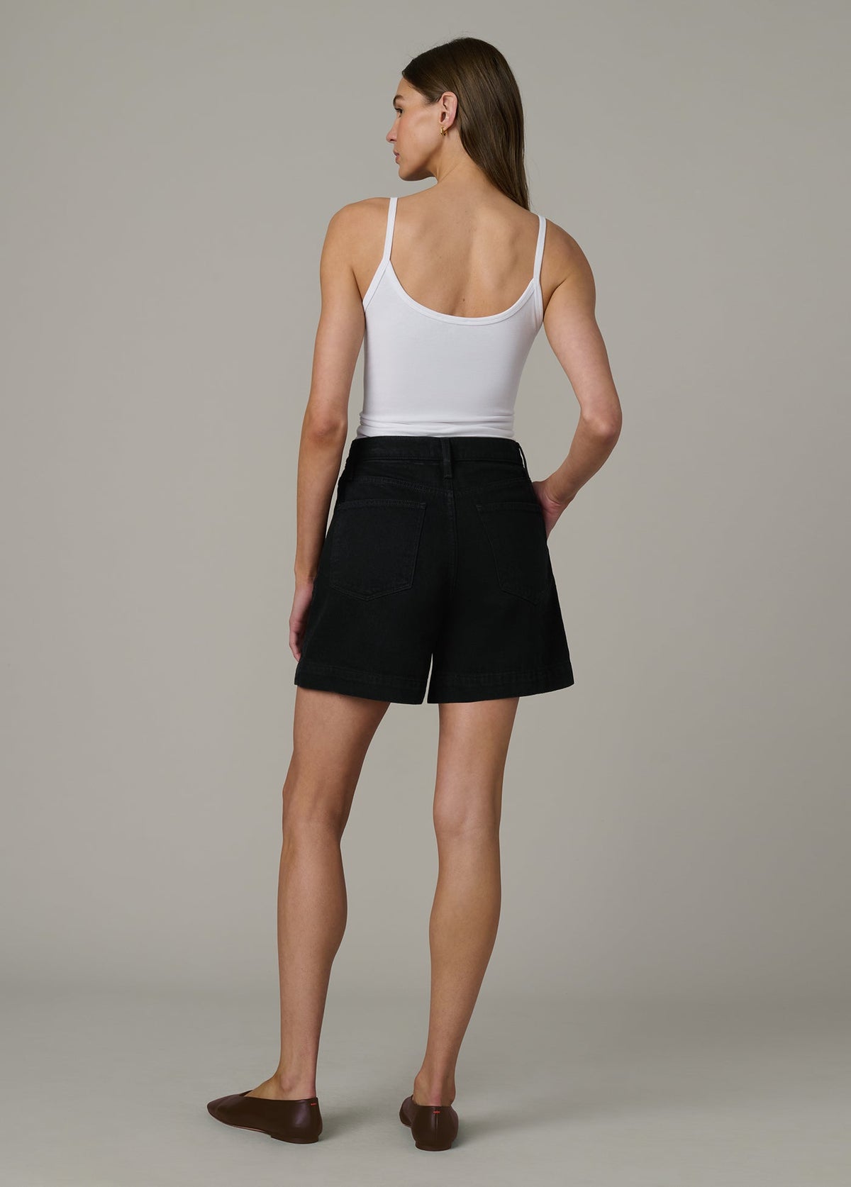 Joe's Jeans Women|Sale THE HARLOWE TROUSER SHORT Black