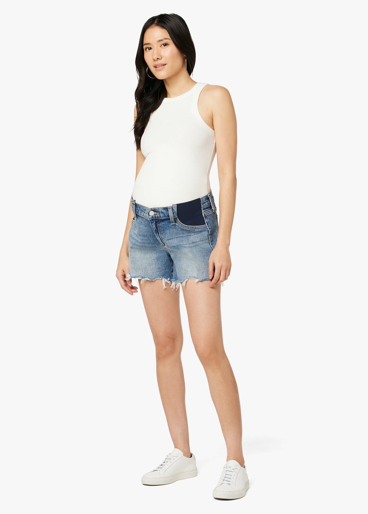 Joe's Jeans Women THE OZZIE MATERNITY SHORT Denali