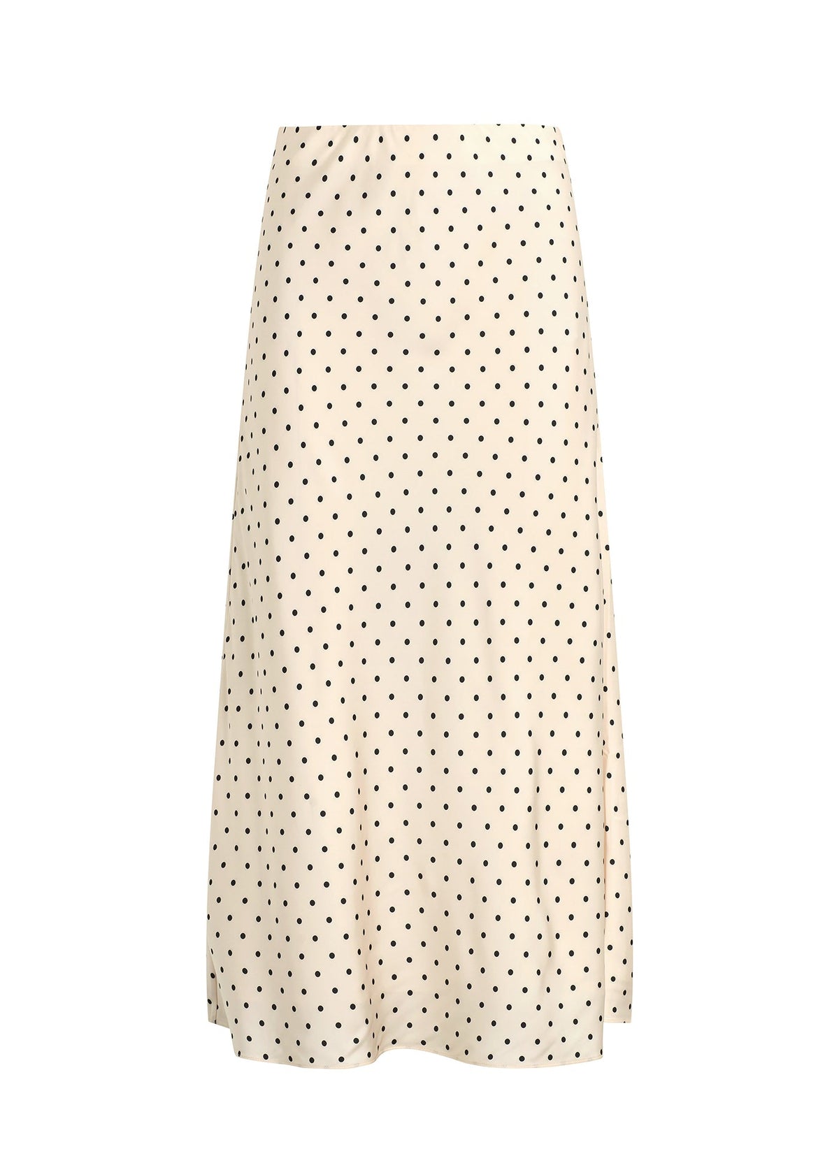 Joe's Jeans Women THE INES MIDI SKIRT Ecru Polka Dot