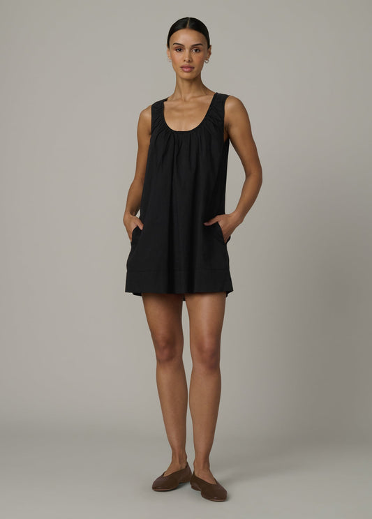 Joe's Jeans Women THE ANA U-NECK MINI DRESS Black
