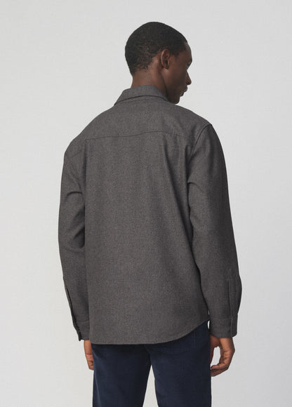 Joe's Jeans Men WOOL OVERSHIRT Grey