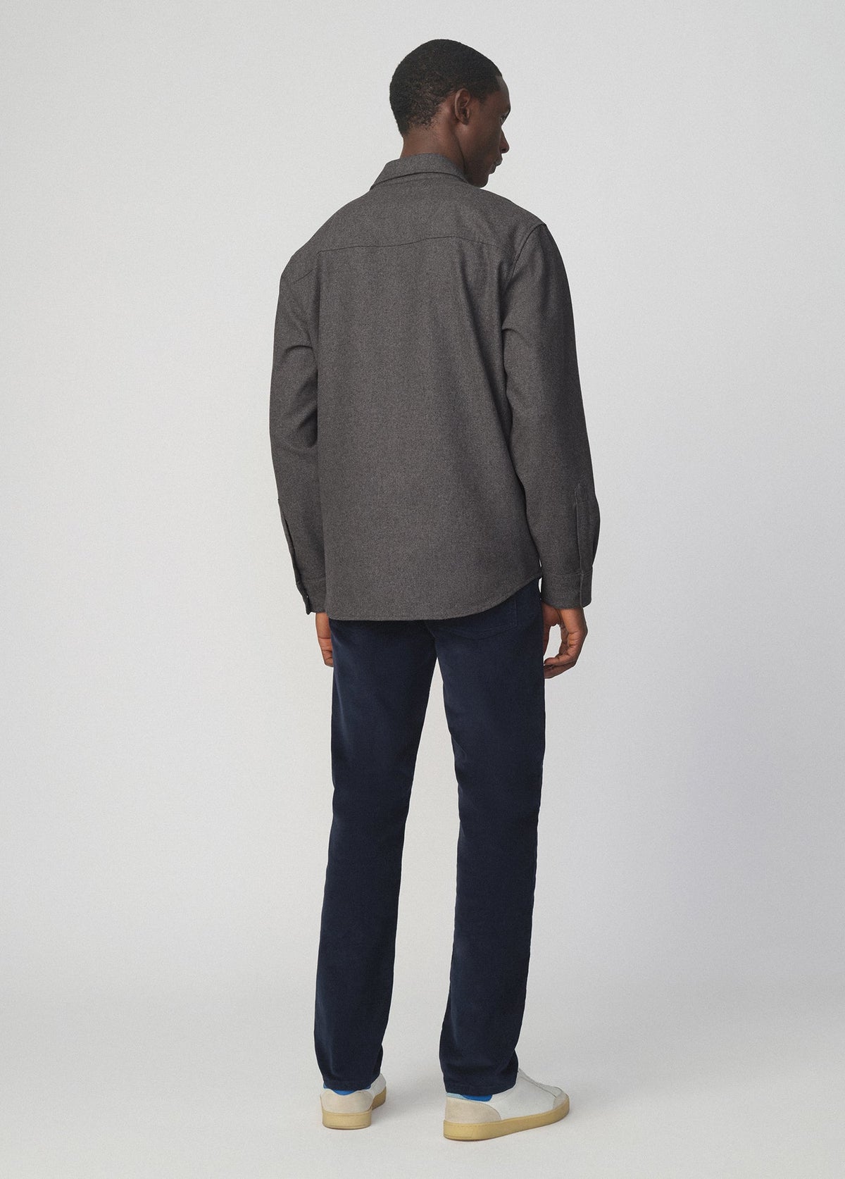 Joe's Jeans Men WOOL OVERSHIRT Grey