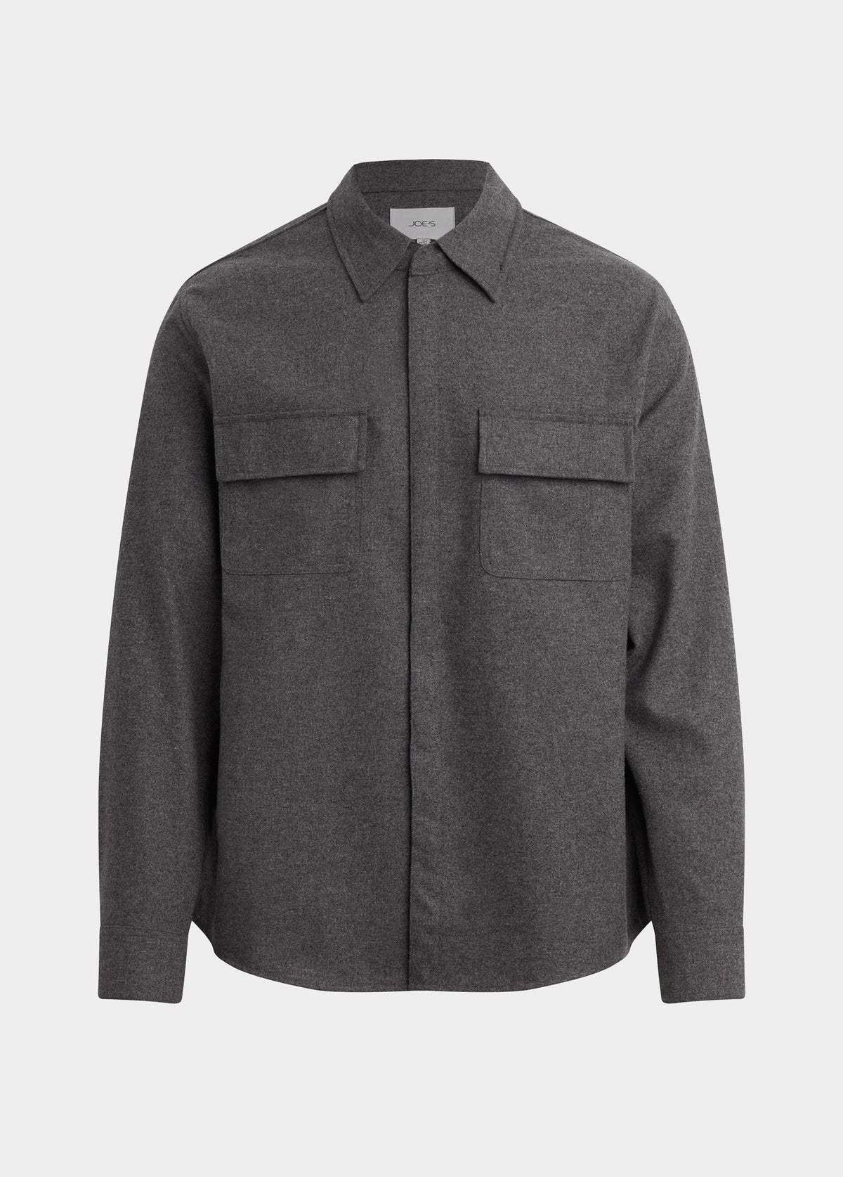 Joe's Jeans Men WOOL OVERSHIRT Grey