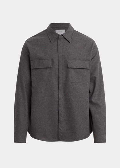 Joe's Jeans Men WOOL OVERSHIRT Grey