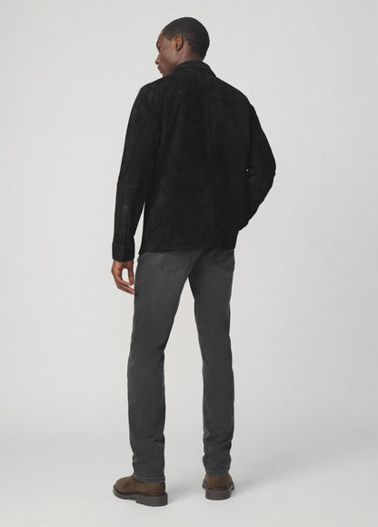 Joe's Jeans Men SUEDE SHIRT Black