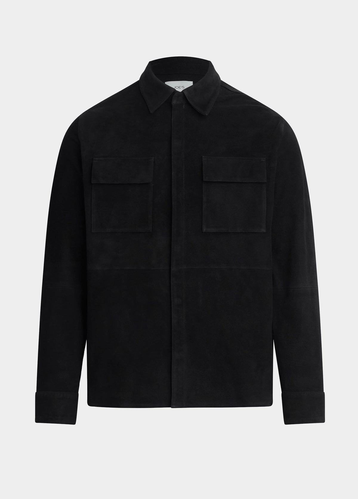 Joe's Jeans Men SUEDE SHIRT Black