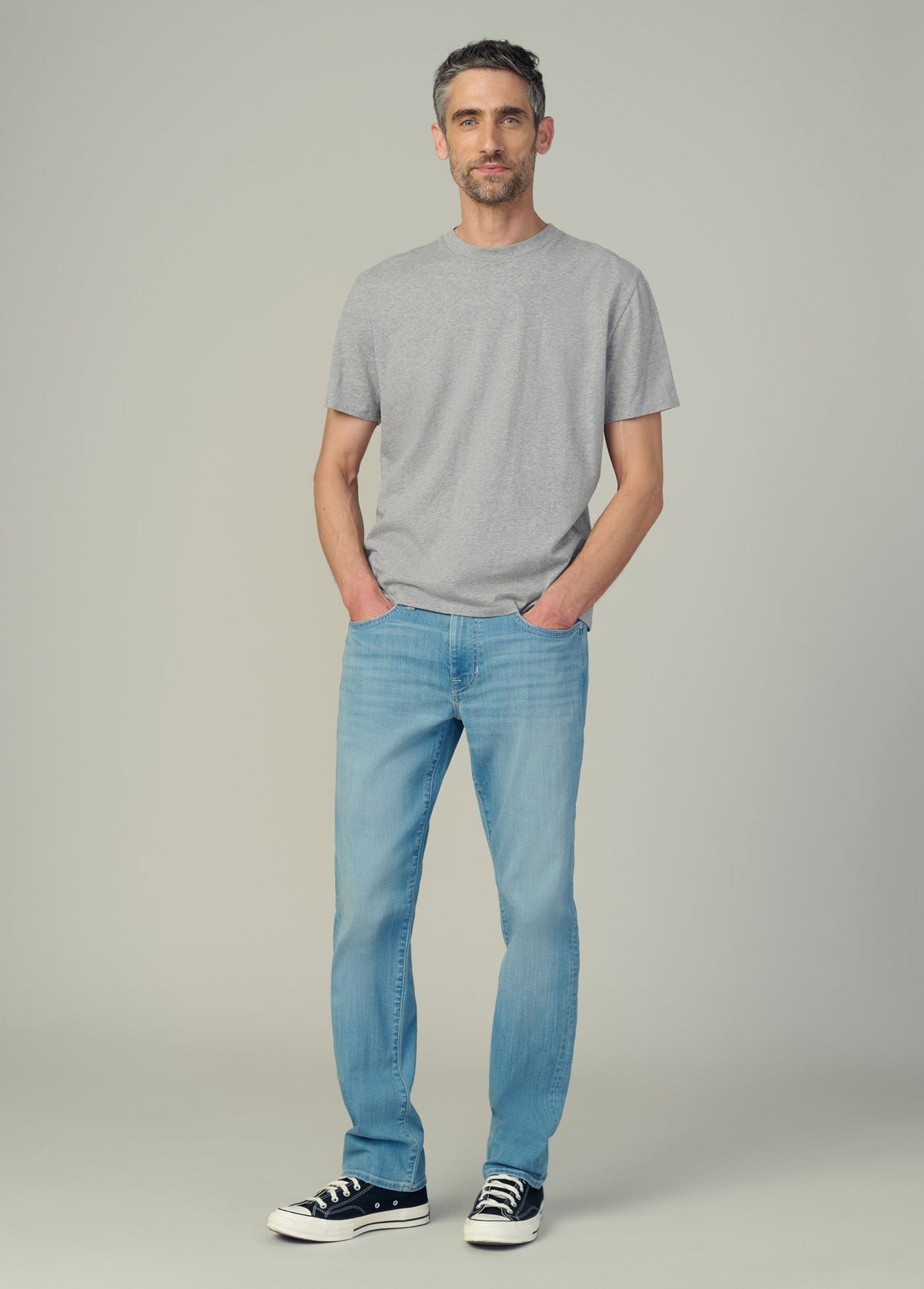 Joe's Jeans Men BESPOKE TEE Heather Grey