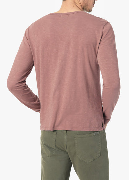 Joe's Jeans Men WINTZ L/S HENLEY Burlwood
