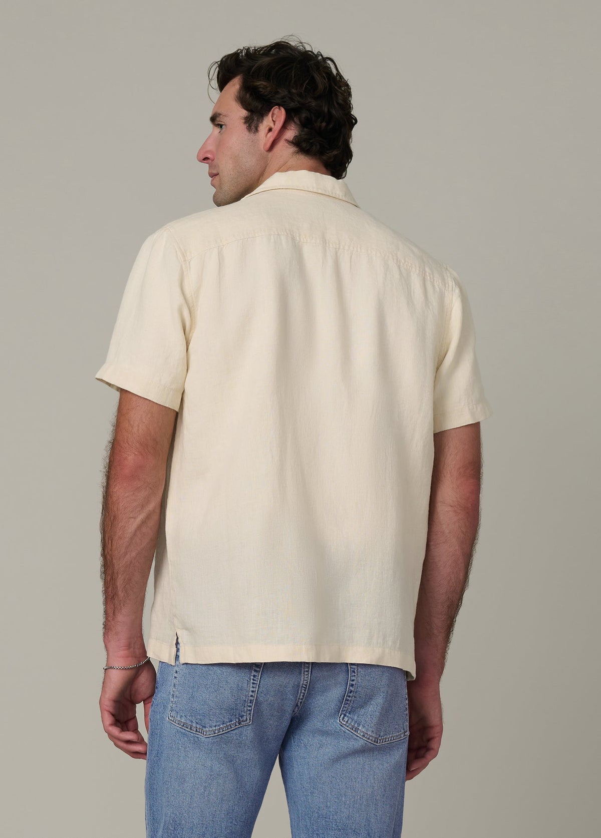 Joe's Jeans Men|Sale SHORT SLEEVE CAMP COLLAR SHIRT Summer Sand