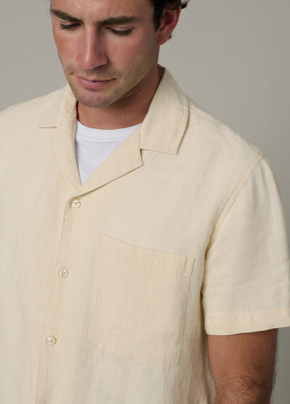 Joe's Jeans Men|Sale SHORT SLEEVE CAMP COLLAR SHIRT Summer Sand