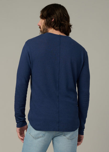Joe's Jeans Men|Sale LONG SLEEVE HENLEY Dress Blues