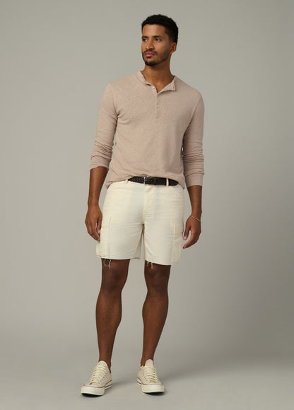 Joe's Jeans Men|Sale LONG SLEEVE HENLEY Plaza Taupe