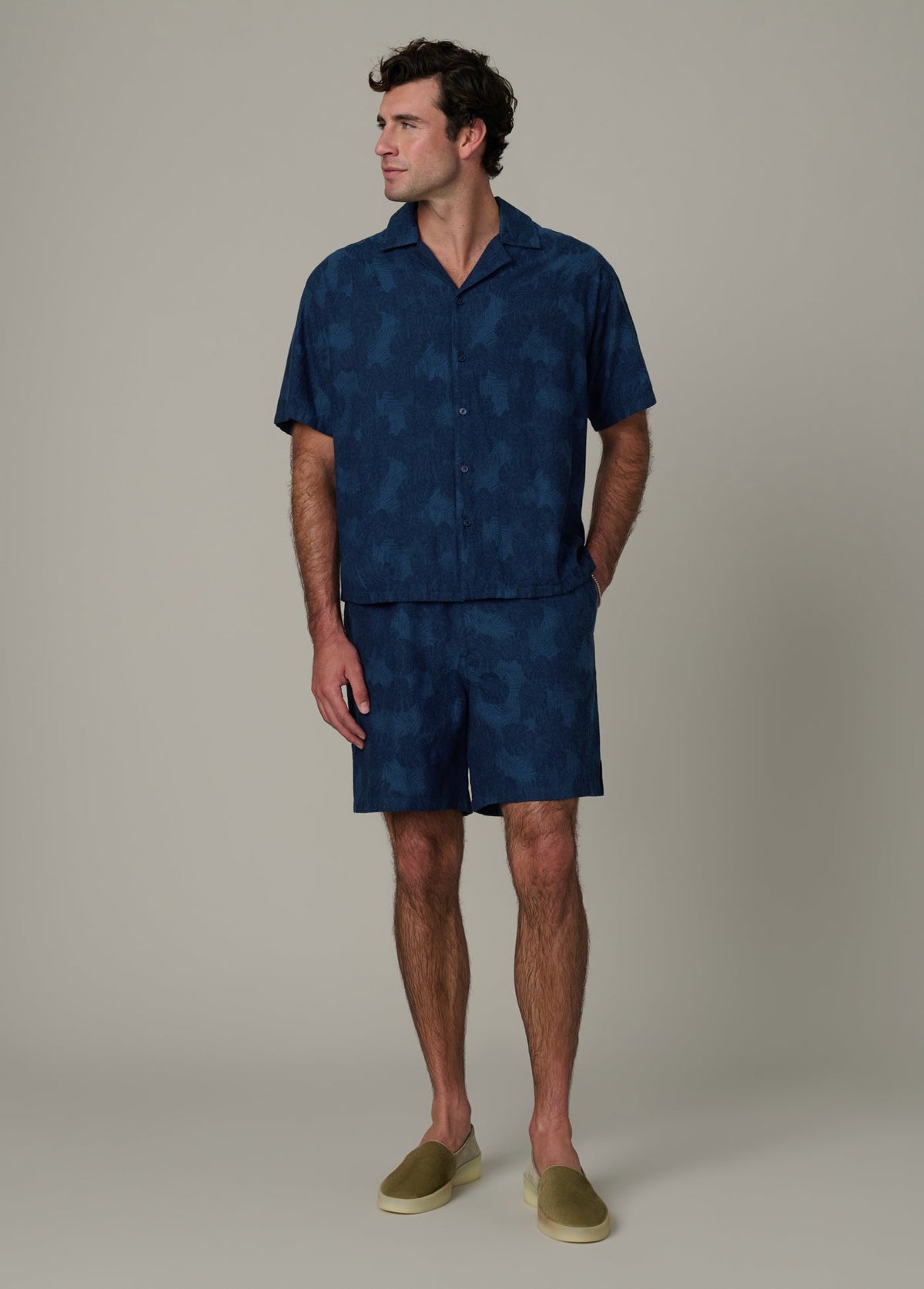 Joe's Jeans Men|Sale CABANA INDIGO SHIRT Dark Indigo
