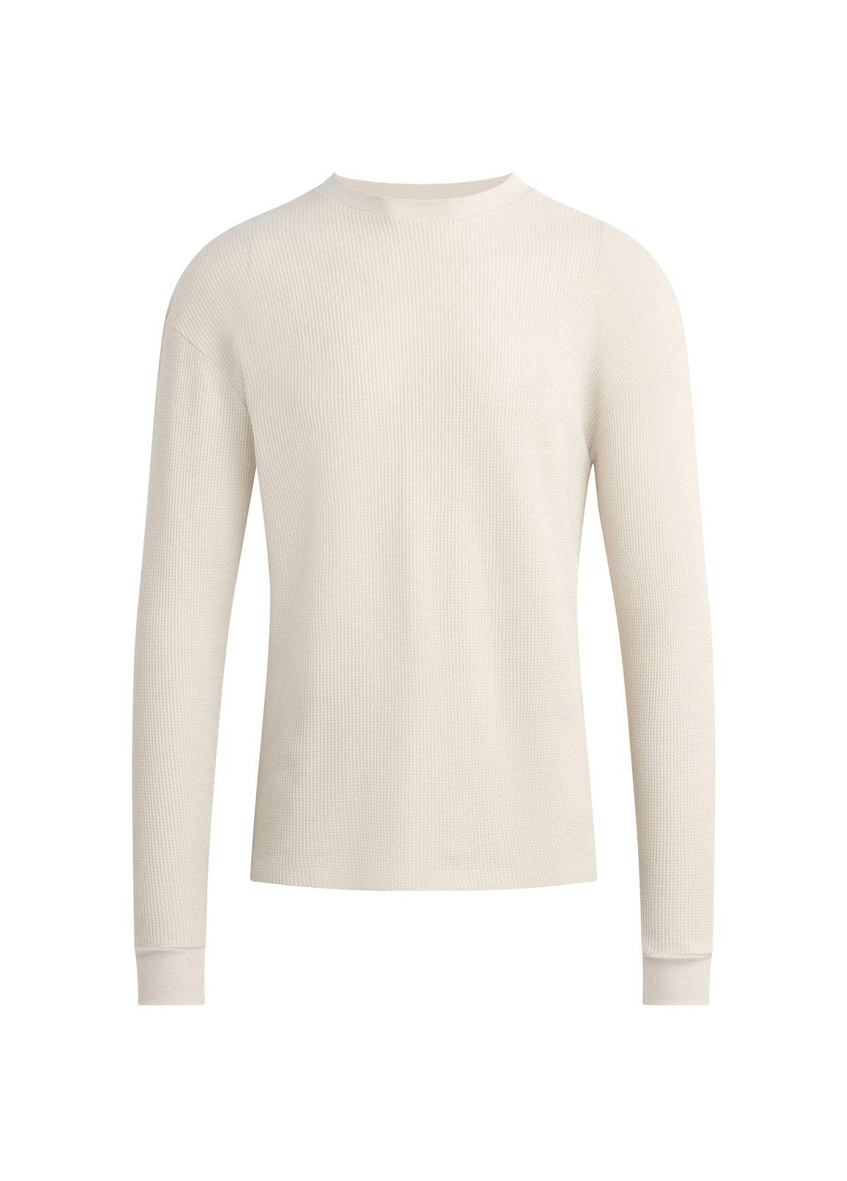 Joe's Jeans Men|Sale LONG SLEEVE WAFFLE TEE Ecru