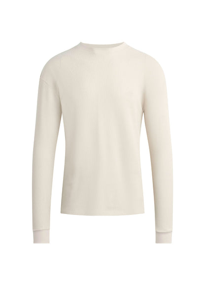 Joe's Jeans Men|Sale LONG SLEEVE WAFFLE TEE Ecru