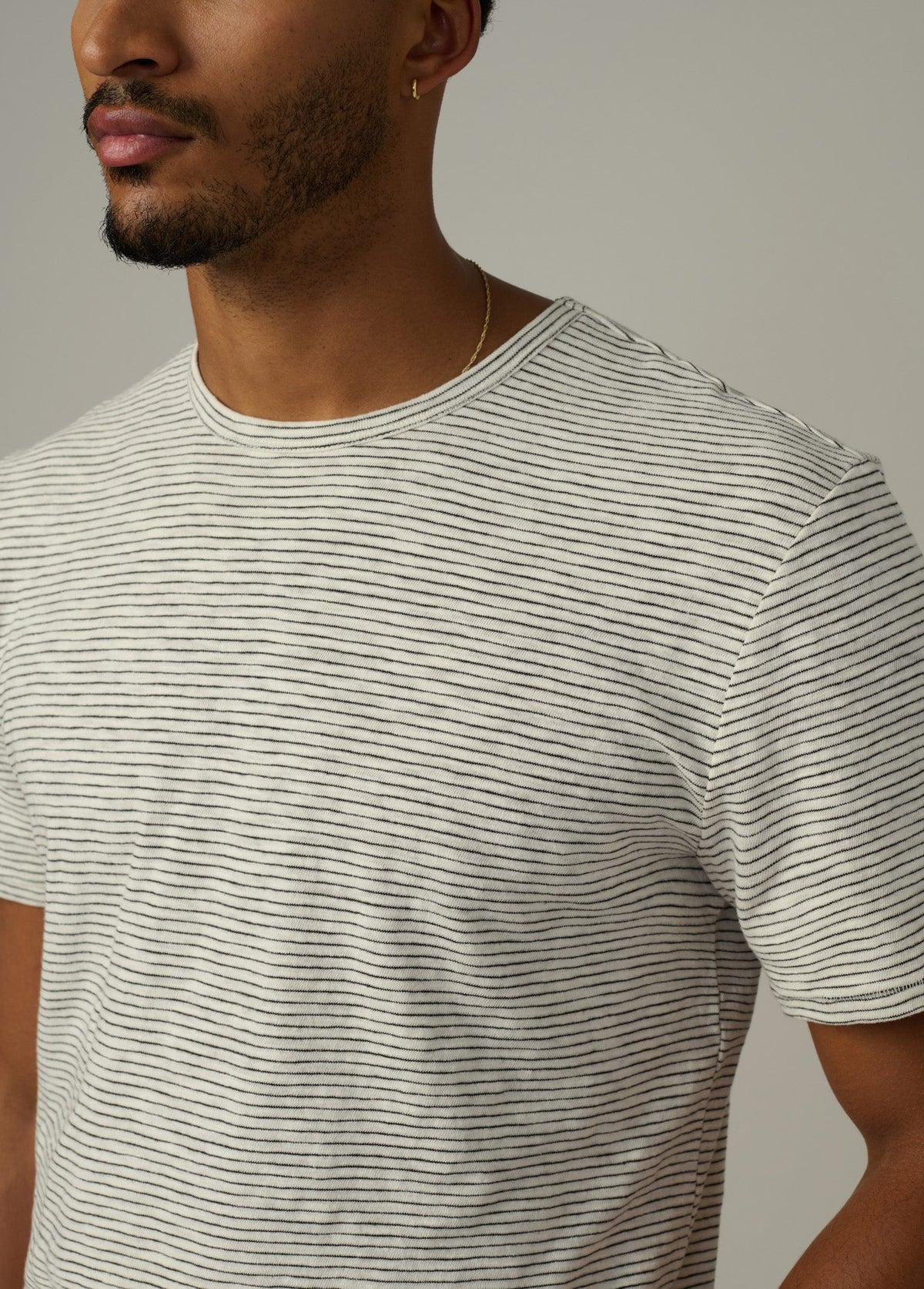 Joe's Jeans Men|Sale THE STRIPE TEE Black