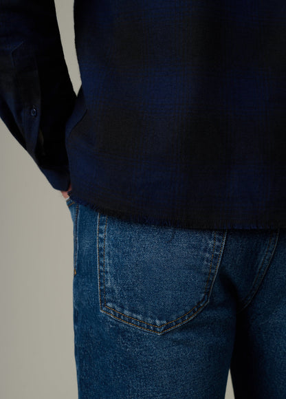 Joe's Jeans Men|Sale KEANU PLAID SHIRT Midnight Plaid