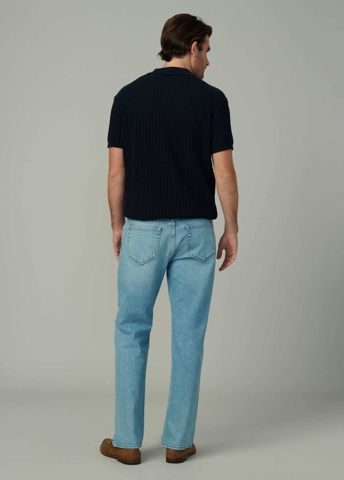 Joe's Jeans Men|Sale TEXTURED SWEATER POLO True Navy