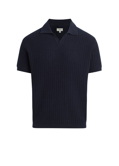 Joe's Jeans Men|Sale TEXTURED SWEATER POLO True Navy