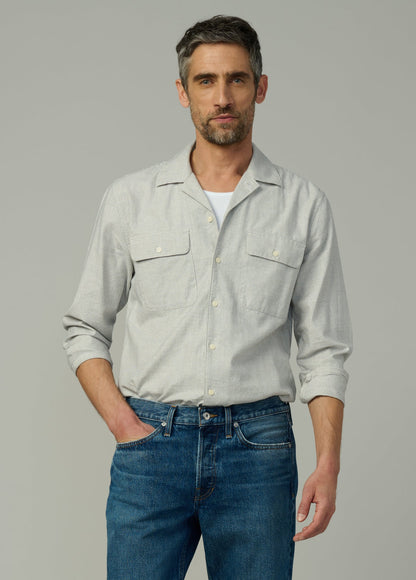 Joe's Jeans Men|Sale LONG SLEEVE CAMP WRITER'S SHIRT Navy Check