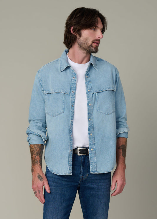 Joe's Jeans Men|Sale THE WAYNE DENIM WESTERN SHIRT Canoga
