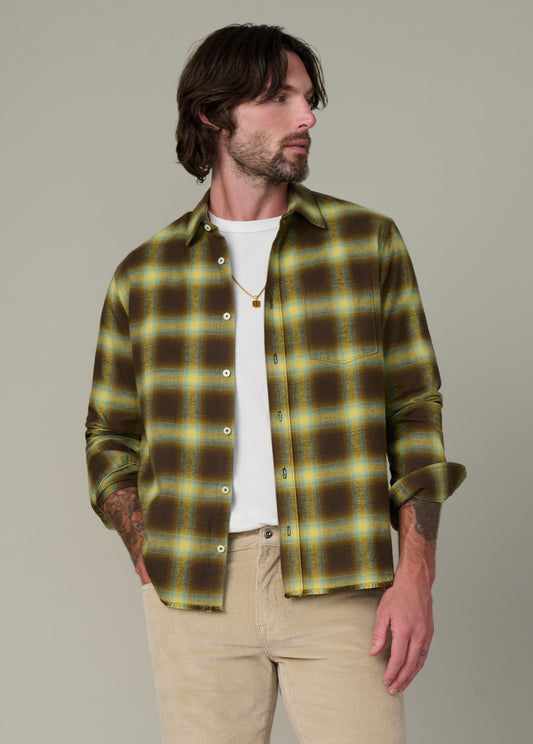 Joe's Jeans Men|Sale KEANU PLAID SHIRT Beech Plaid