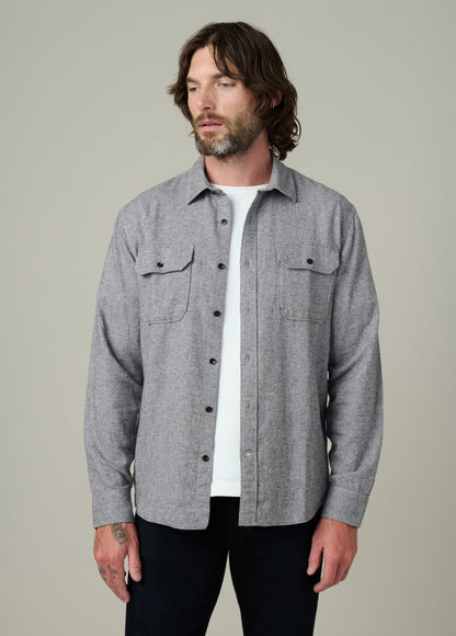 Joe's Jeans Men|Sale CHESTER FLANNEL SHIRT Heather Grey