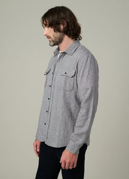 Joe's Jeans Men|Sale CHESTER FLANNEL SHIRT Heather Grey