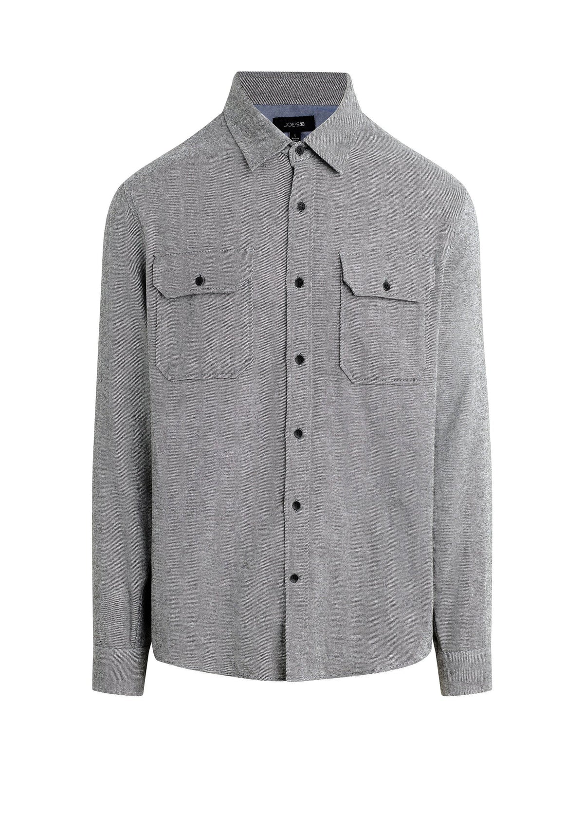 Joe's Jeans Men|Sale CHESTER FLANNEL SHIRT Heather Grey