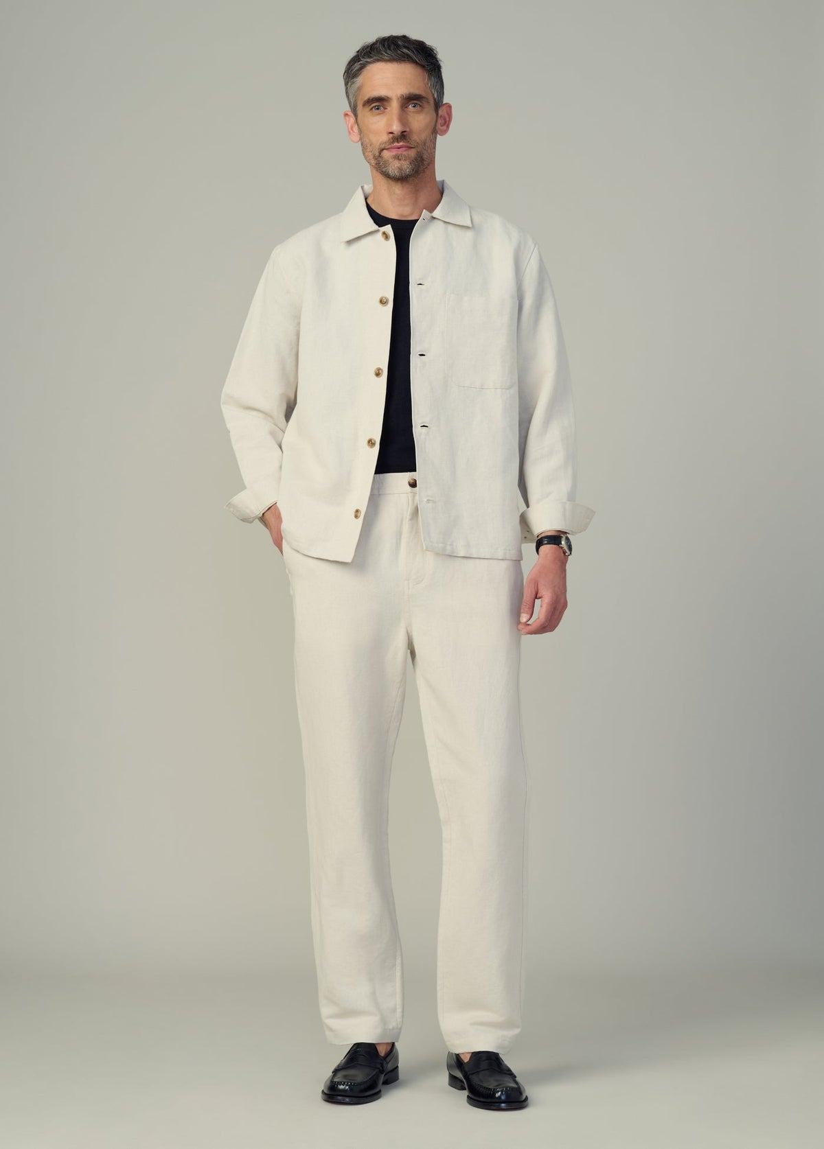Joe's Jeans Men|Sale CY LONG SLEEVE SHIRT Flax