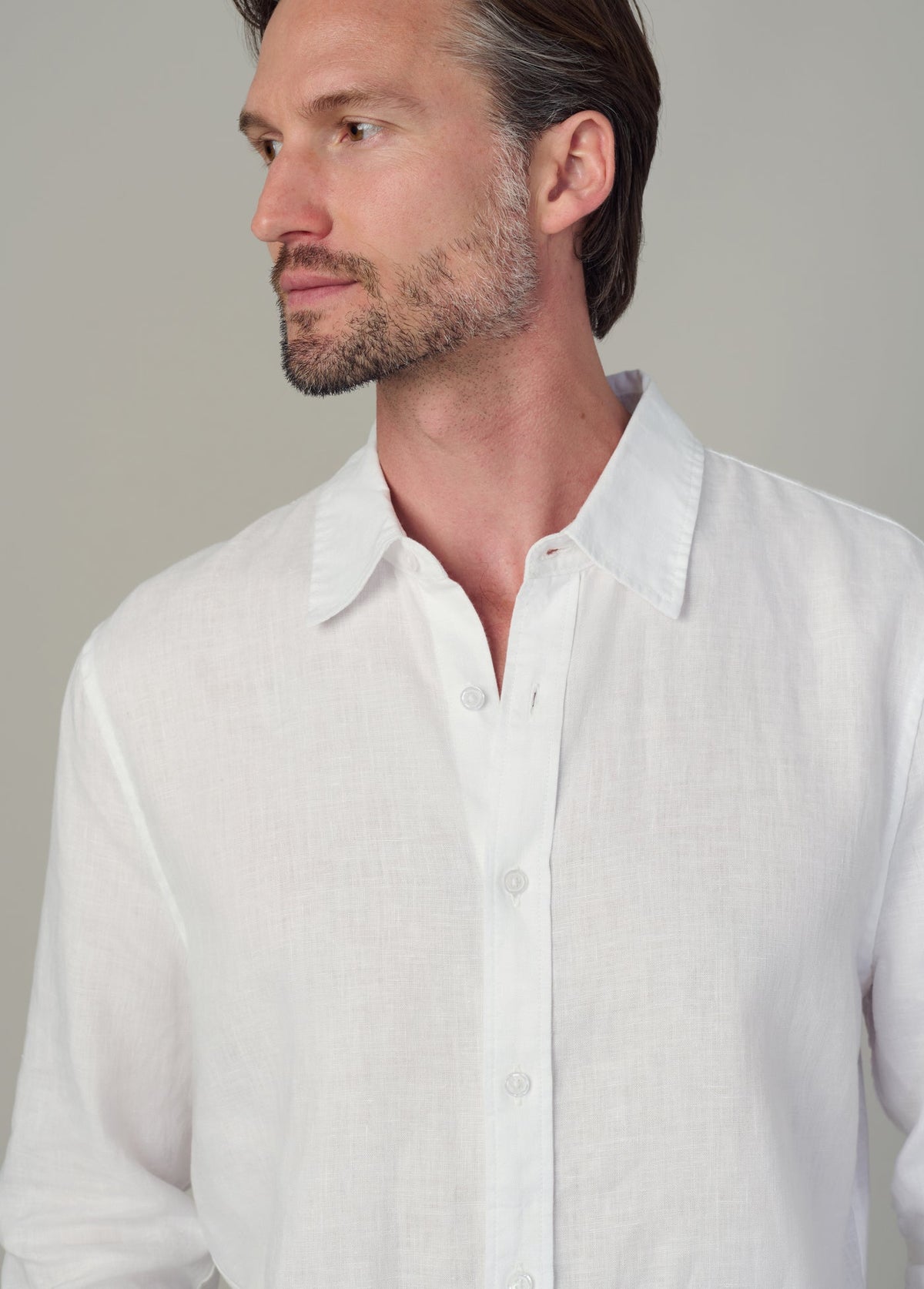 Joe's Jeans Men|Sale JAKOB LINEN SHIRT Optic White