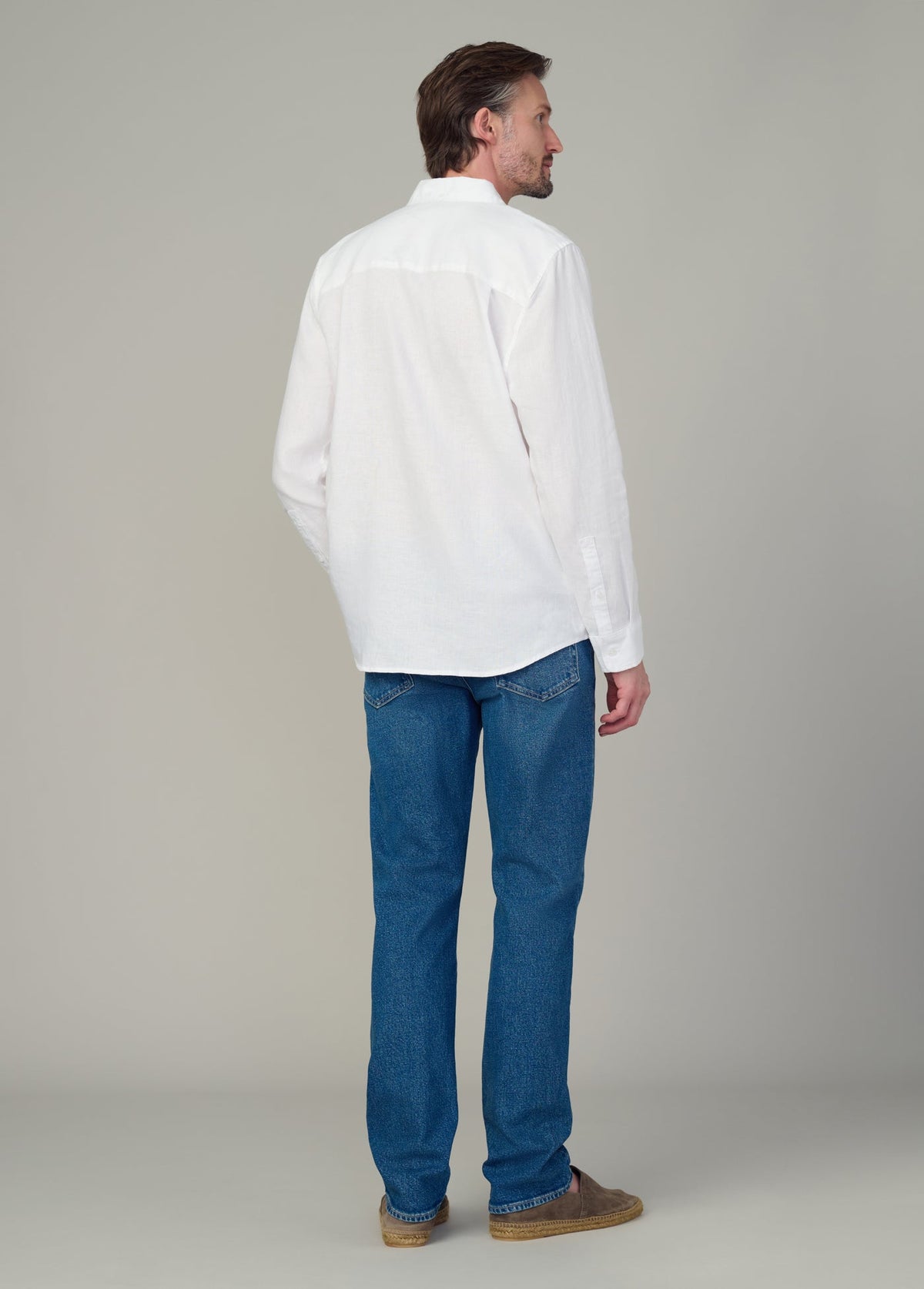 Joe's Jeans Men|Sale JAKOB LINEN SHIRT Optic White