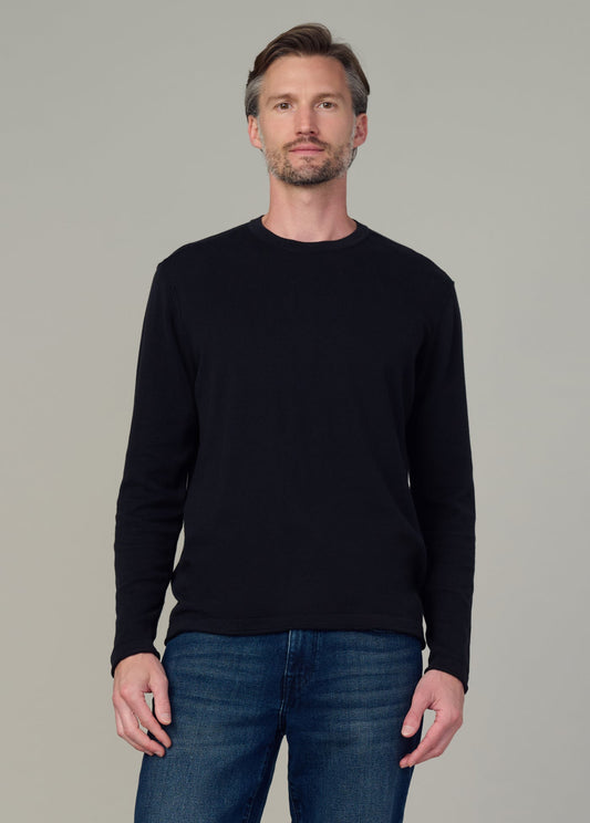 Joe's Jeans Men|Sale LONG SLEEVE CREWNECK SWEATER Black