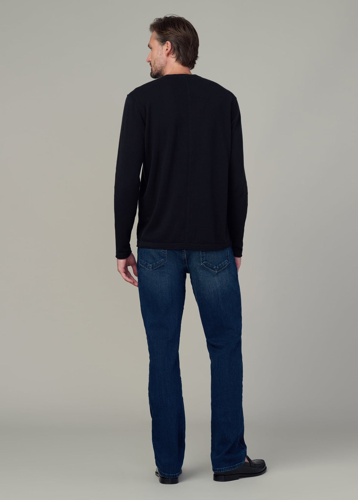 Joe's Jeans Men|Sale LONG SLEEVE CREWNECK SWEATER Black