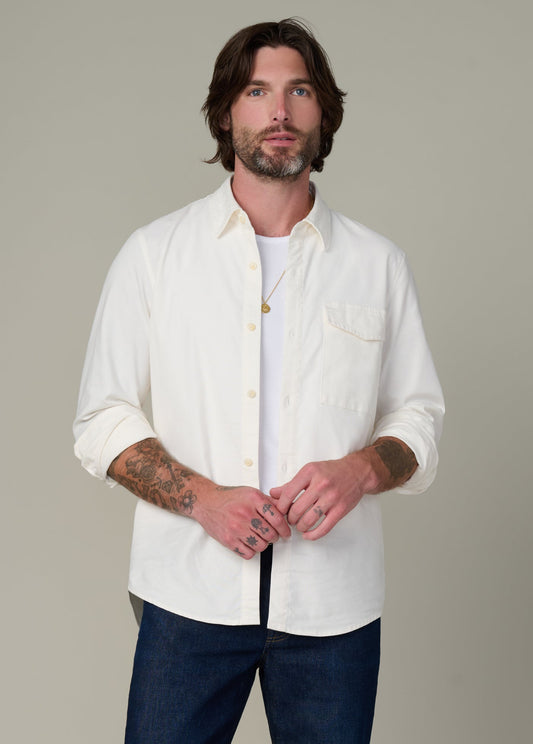 Joe's Jeans Men|Sale THE REYNOLDS WORKWEAR SHIRT Coconut Milk