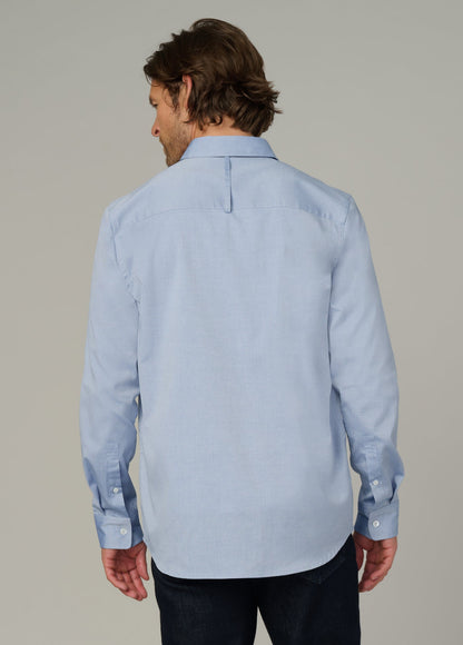 Joe's Jeans Men|Sale THE GRANT MONOGRAM SHIRT Dark Chambray