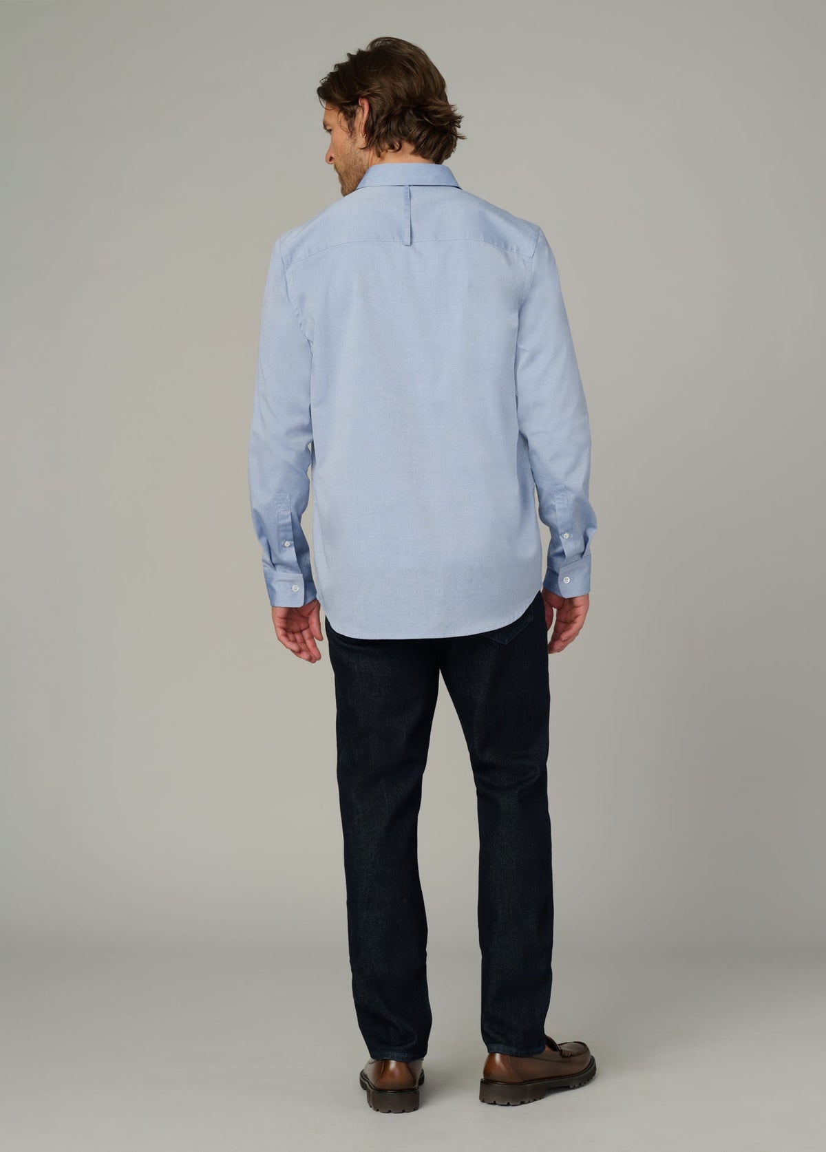 Joe's Jeans Men|Sale THE GRANT MONOGRAM SHIRT Dark Chambray