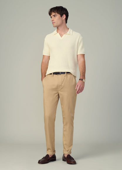 Joe's Jeans Men|Sale TEXTURED SWEATER POLO Sea Salt