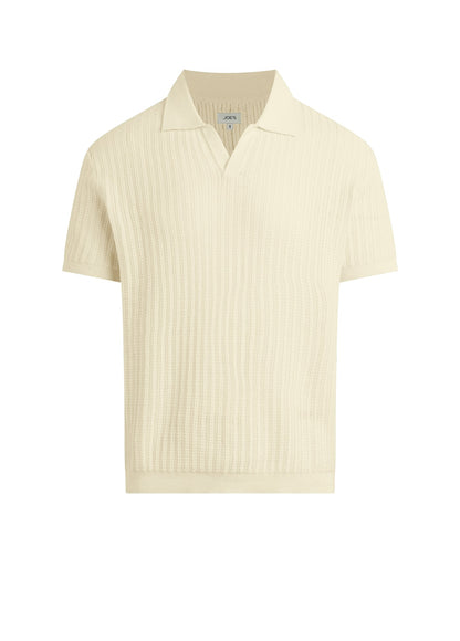 Joe's Jeans Men|Sale TEXTURED SWEATER POLO Sea Salt