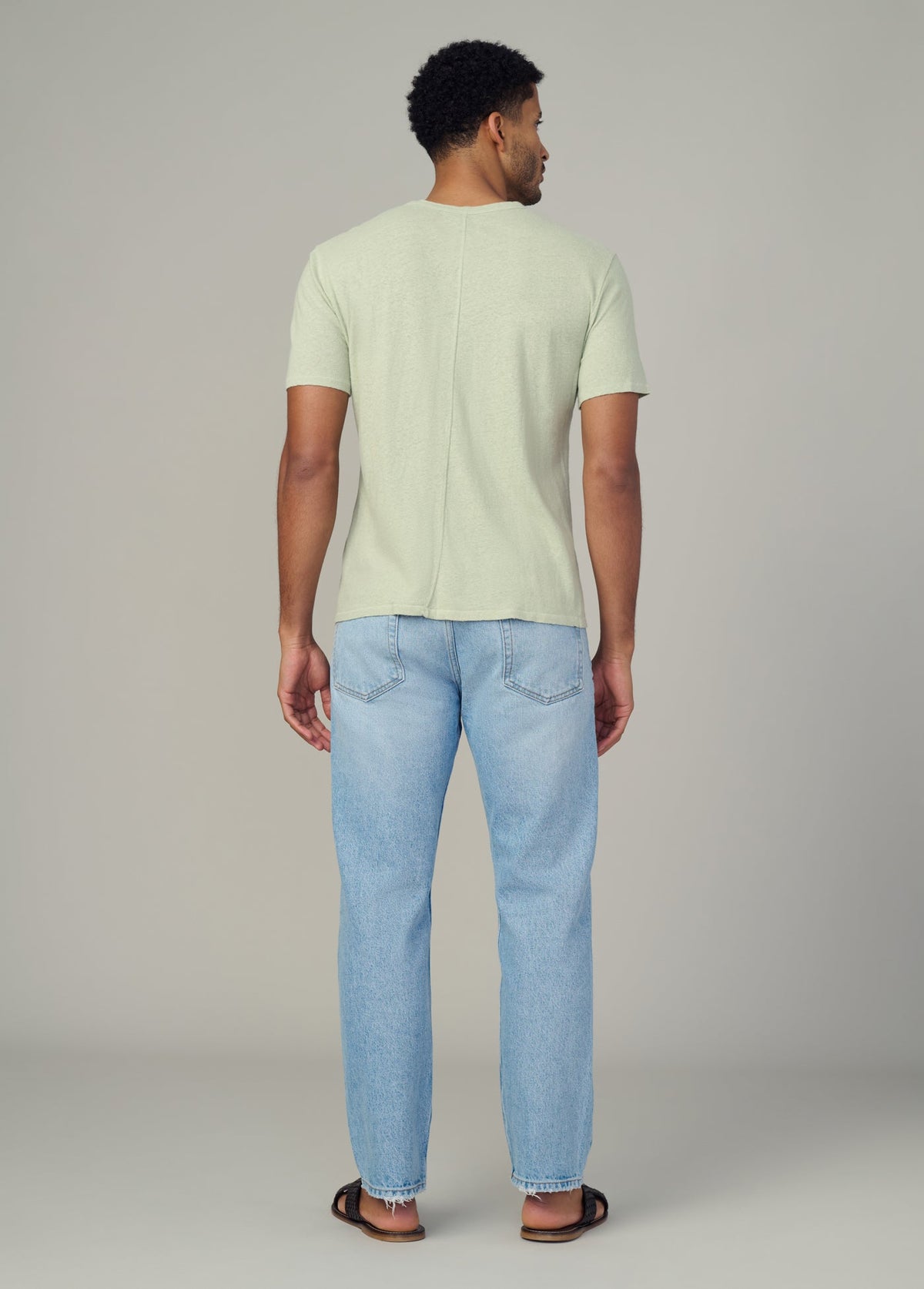 Joe's Jeans Men|Sale BESPOKE LINEN TEE Sage